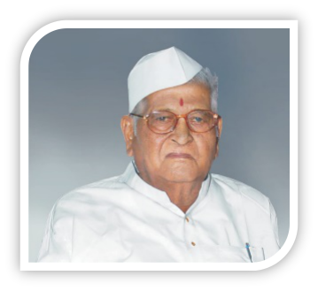 Late Shankarraoji Kale (Ex. M.P.) & Ex. Chairman Rayat Shikshan Sanstha